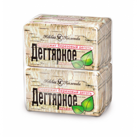 Мыло натуральное "Дегтярное" 140 гр - Невская Косметика