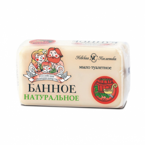 Мыло натуральное "Банное" 140 гр - Невская Косметика