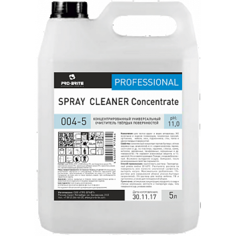 Концентрированный универсальный очиститель твёрдых поверхностей - Pro-Brite Spray Cleaner Concentrate 5л