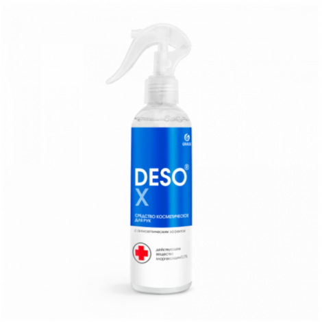 Антисептик для рук на основе хлоргексидина - GRASS Deso X 250мл