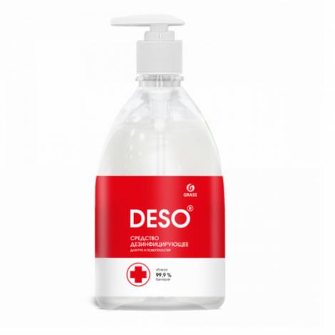 Антисептик для рук на основе ЧАС - GRASS DESO  500мл