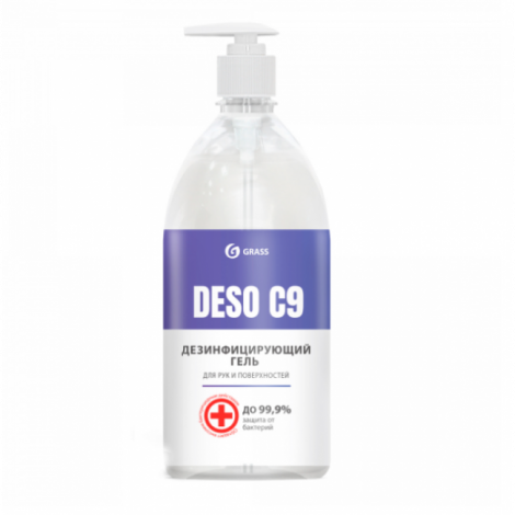 Дезинфицирующее средство на основе изопропилового спирта - GRASS DESO C9 гель 1000мл