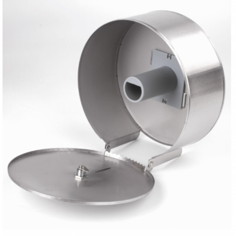 Диспенсер для туалетной бумаги LAIMA PROFESSIONAL INOX, (Система T2) малый, нержавеющая сталь, матовый