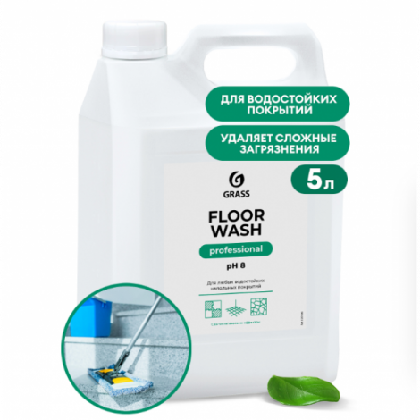 Нейтральное Средство для мытья пола - GRASS Floor Wash 5л