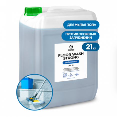 Щелочное Средство для мытья пола - GRASS Floor Wash Strong 20л