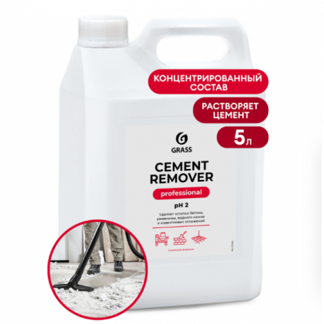 Средство для очистки после ремонта - GRASS Cement Remover 5л