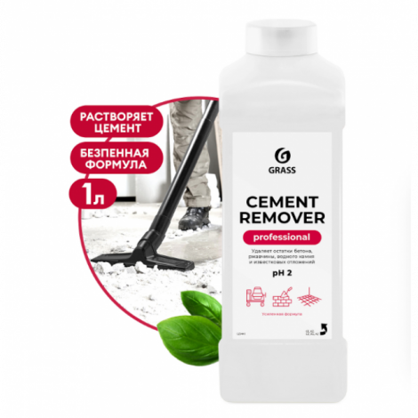 Средство для очистки после ремонта - GRASS Cement Remover 1л