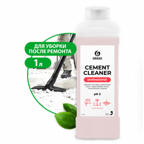 Средство для очистки после ремонта - GRASS Cement Cleaner 1л