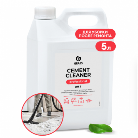 Средство для очистки после ремонта - GRASS Cement Cleaner 5л