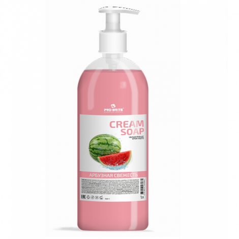 Увлажняющее крем-мыло - Pro-Brite Cream Soap Арбузная свежесть 1л