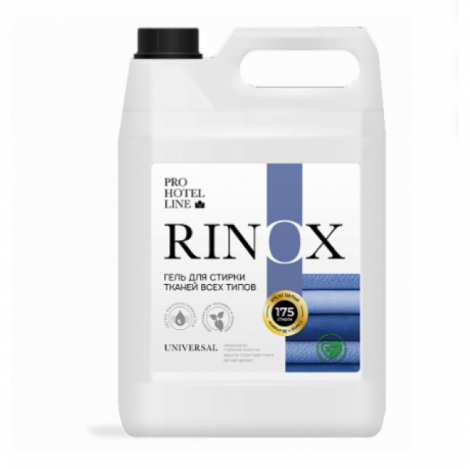 Гель для стирки тканей всех типов - Rinox Universal 5л