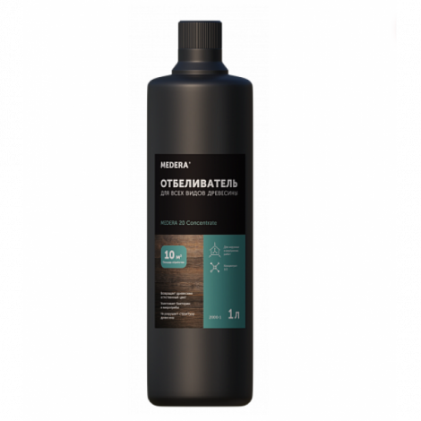 Отбеливатель-дезинфектор для древесины - MEDERA 20 Concentrate 1л