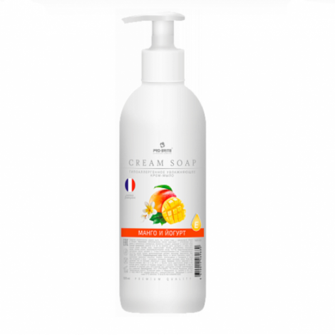 Увлажняющее крем-мыло - Pro-Brite Cream Soap Манго и йогурт (Premium) 0,5л