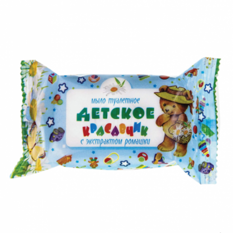 Мыло туалетное 100 г, детское, "Красавчик" (Меридиан), "Ромашка"