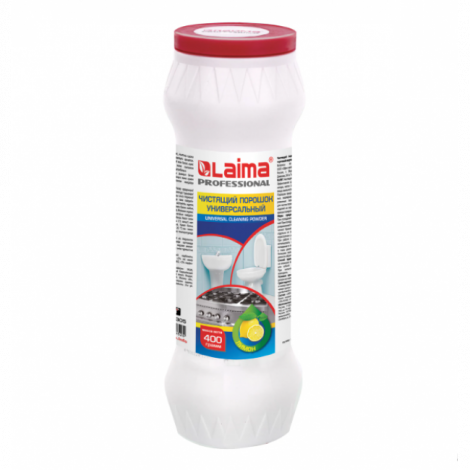 Чистящее средство 400 г, LAIMA PROFESSIONAL "Лимон", порошок