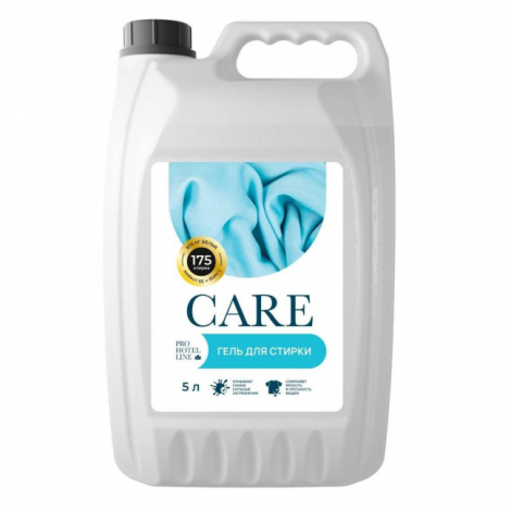 Усиленный гель для стирки тканей всех типов - Rinox Care 5л