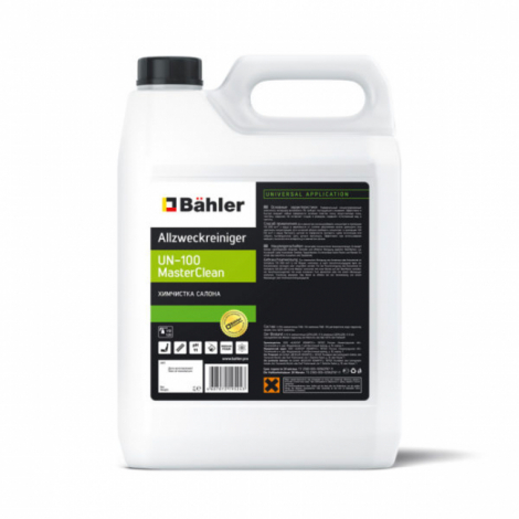 Средство для химчистки салона, концентрат - BAHLER Allzweckreiniger UN-100 MasterClean 5л