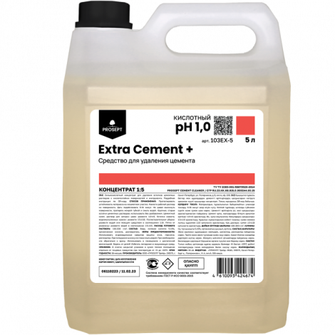 Средство для удаления цемента - Prosept Extra Cement+ 5л