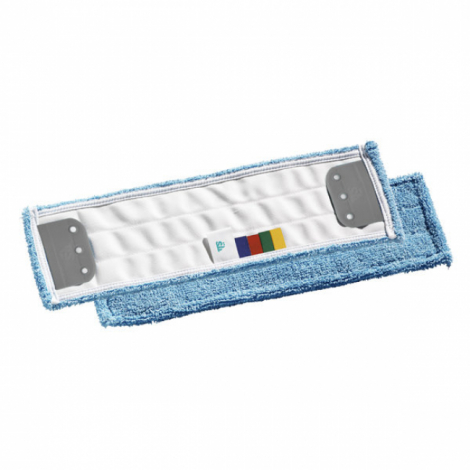 МОП 40х13 см, на люверсы, микроволокно, голубой - TTS Microblue