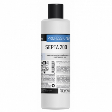 Универсальный моющий концентрат с содержанием ЧАС - Pro-Brite Septa 200 1л