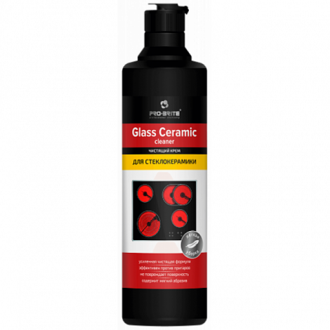 Чистящий крем для стеклокерамических поверхностей - Pro-Brite Glass Ceramic cleaner 0,5л