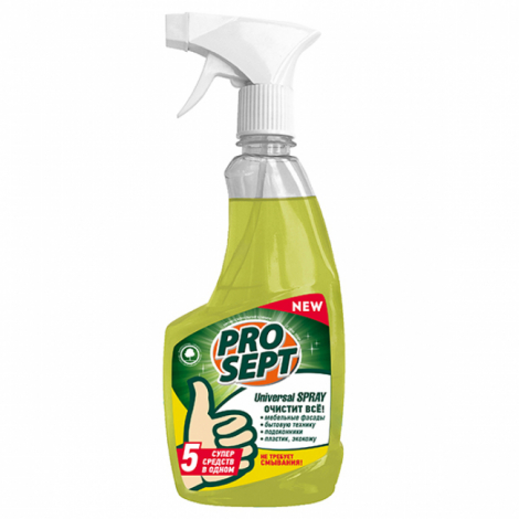 Универсальное моющее и чистящее средство - Prosept Universal Spray 500мл