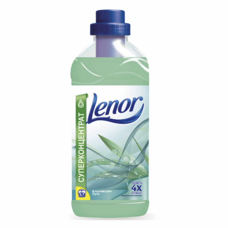 Кондиционер-ополаскиватель для белья 2 л, LENOR (Ленор) "Альпийские луга"