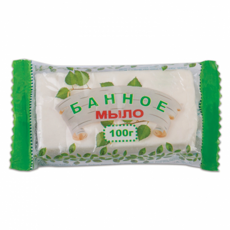 Мыло туалетное 100 г, "Банное"