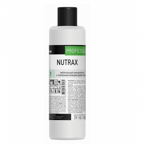 Низкопенный моющий концентрат для уборки твёрдых поверхностей - Pro-Brite Nutrax 1л