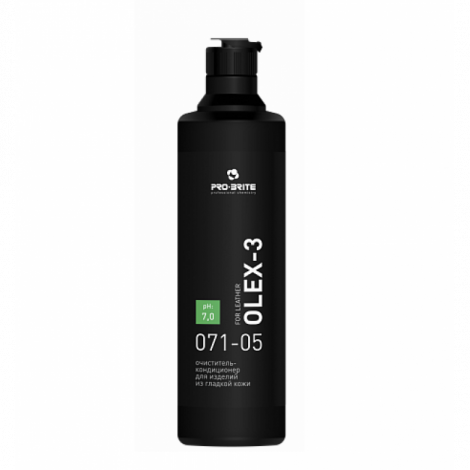 Очиститель-кондиционер для изделий из гладкой кожи - Pro-Brite Olex-3 For Leather 500мл