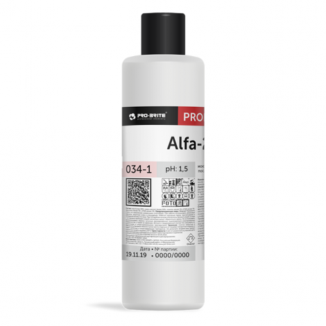 Моющий концентрат для уборки после строительства и ремонта - Pro-Brite Alfa-20 1л