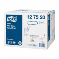 Бумага туалетная 90 м, TORK (Система Т6), комплект 27 шт., Premium, 2-слойная, белая