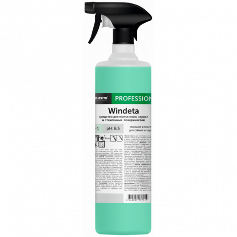 Нейтральное моющее средство для стёкол и зеркал - Pro-Brite Windeta 1л